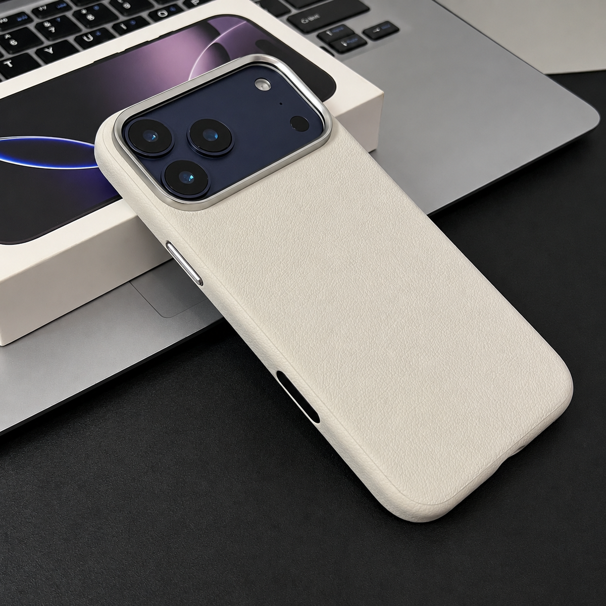 Atelier — supplied product photograph, AI-assisted light retouch